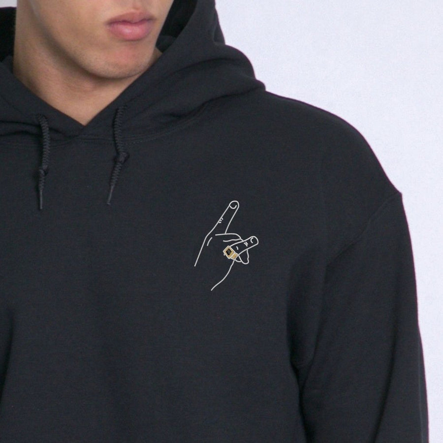 THE PAULIE EMBROIDERED HOODIE - madebytony