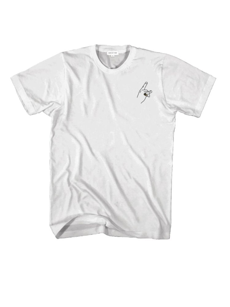 THE PAULIE - EMBROIDERED T-SHIRT - madebytony