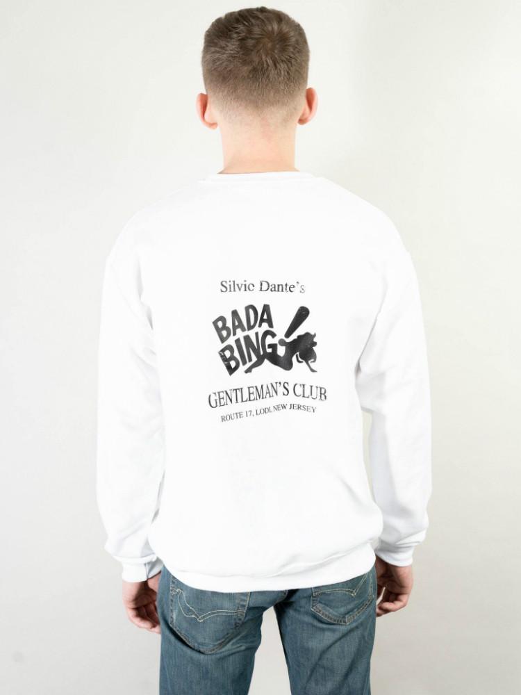 BADA BING! CREW SWEATSHIRT - madebytony