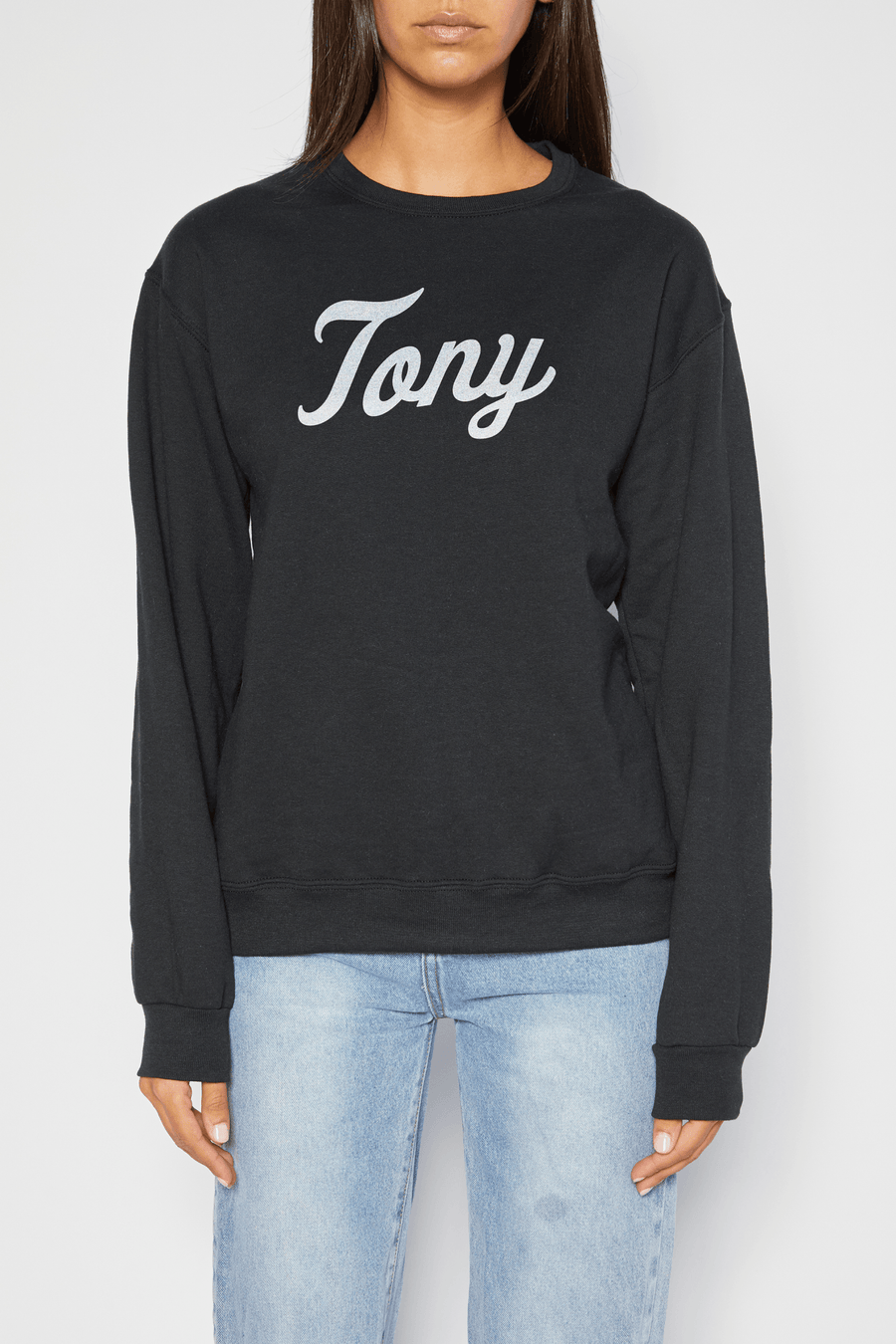 TONY SCRIPT CREW SWEATSHIRT - madebytony