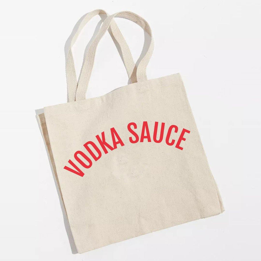 VODKA SAUCE GROCERY TOTE - madebytony